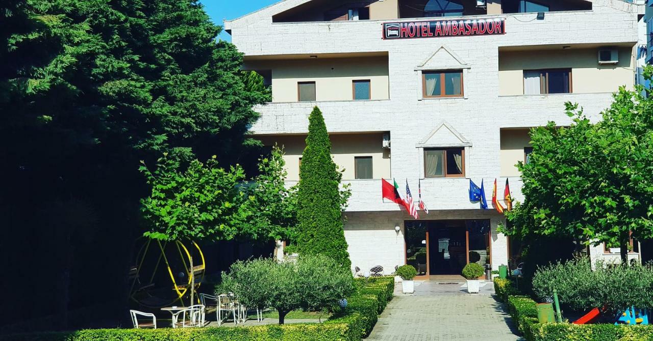 Hotel Ambasador Lezhë Exterior foto
