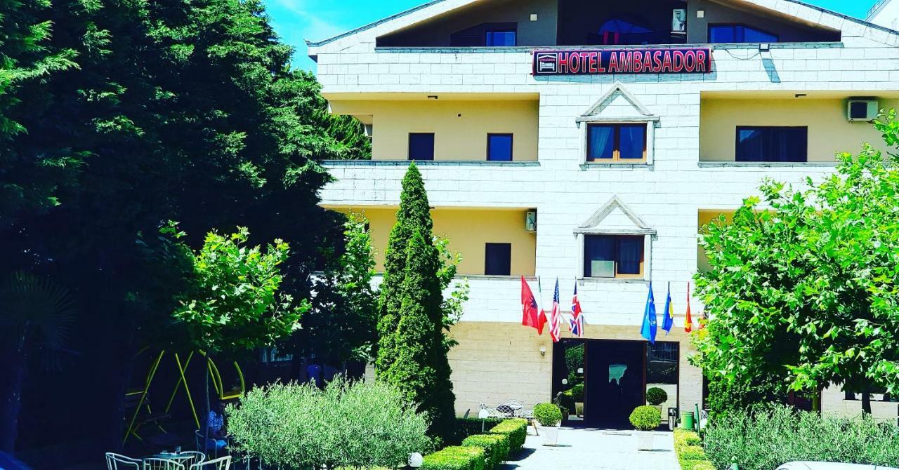 Hotel Ambasador Lezhë Exterior foto